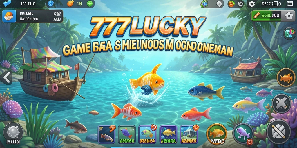 Tangkapan ikan besar dalam gameplay seru 777LUCKY.