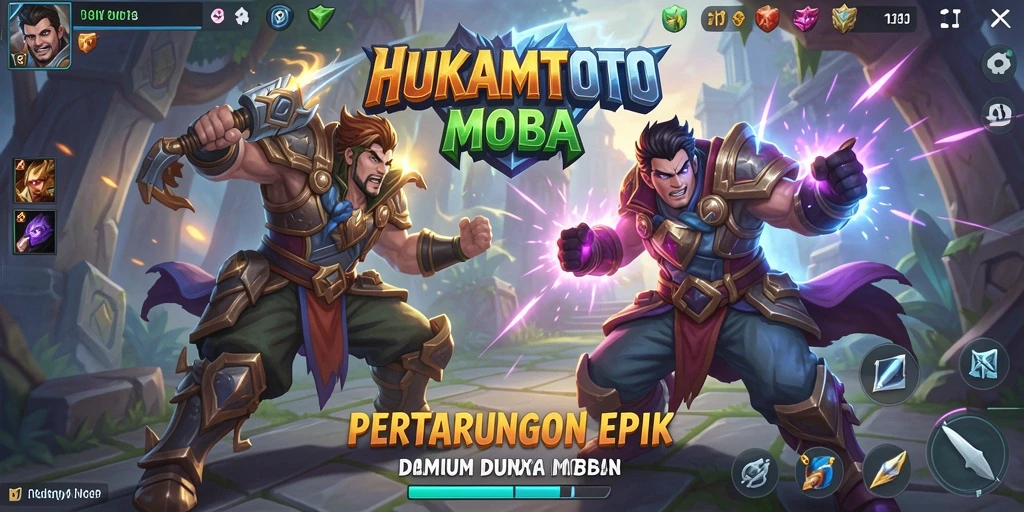 Tampilan gameplay HUKUMTOTO yang seru dan mendebarkan.