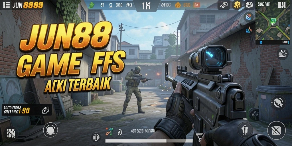 Gameplay intens di <strong>JUN88</strong> dengan aksi tembak menembak yang seru.