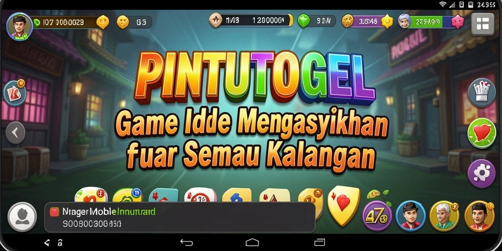Tampilan gameplay PINTUTOGEL yang menarik dan interaktif.