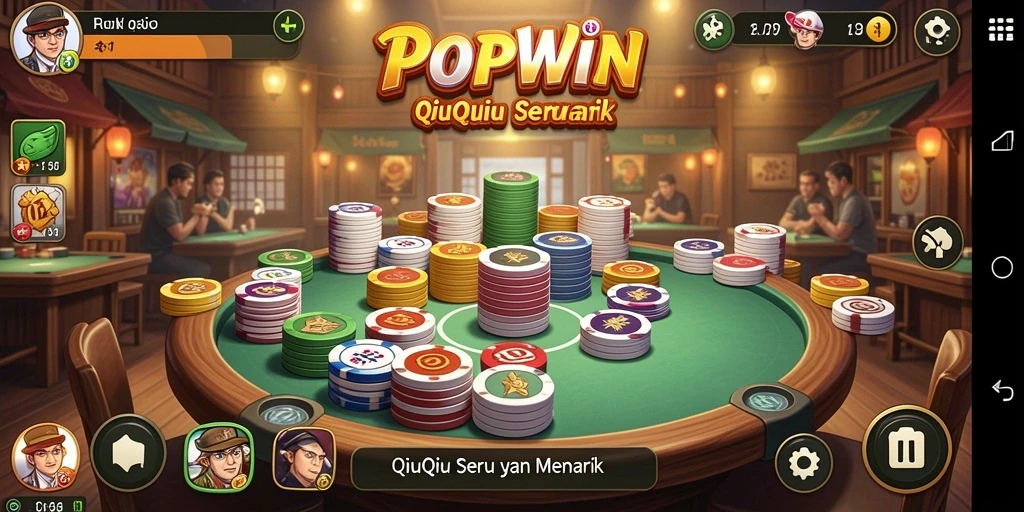 Gameplay QiuQiu yang seru dan penuh tantangan.