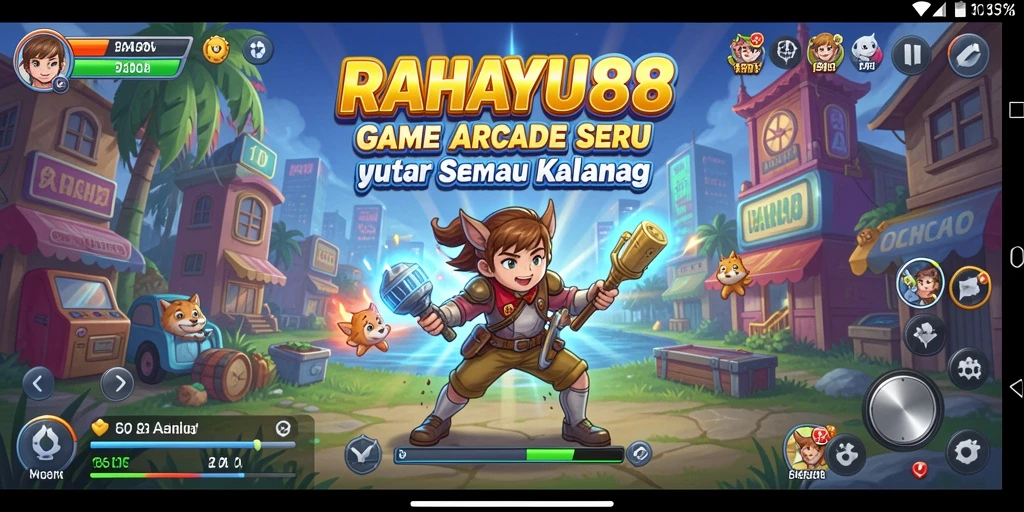 Tampilan gameplay RAHAYU88 yang seru dan menantang.