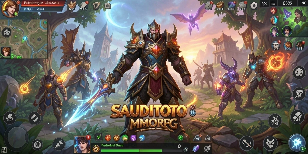 Tampilan menakjubkan dari gameplay SAUDITOTO yang seru.