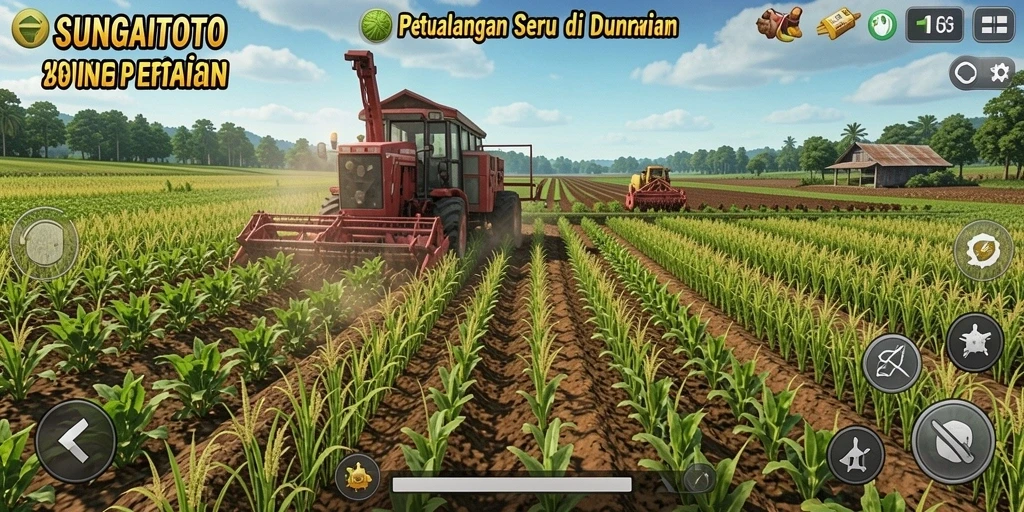 Tampilan gameplay SUNGAITOTO yang menarik dan penuh warna.