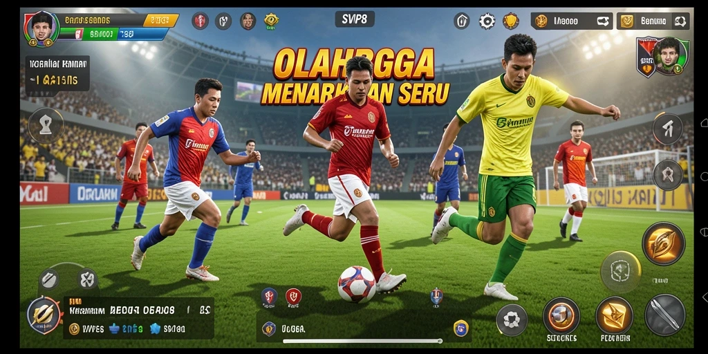 Tampilan menarik dari gameplay SVIP8 yang penuh aksi olahraga.