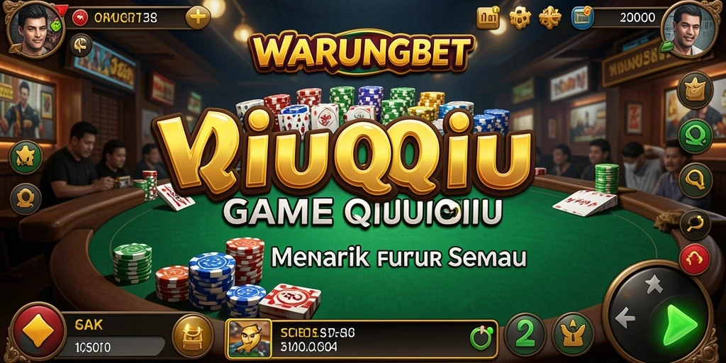 Screenshot utama gameplay QiuQiu WARUNGBET yang seru dan menarik.